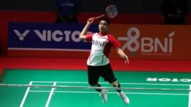 Tunggal putra Indonesia Ubed meyakinkan