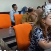 Jan Hwa Diana bersama Andri, suaminya hadir dalam acara hearing bersama DPRD Surabaya, terkait dengan penahan ijazah karyawan yang keluar oleh UD Sentosa Seal, Senin 15 April 2025. Instagram@suarasuaramedia