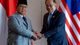 Perdana Mentri Malaysia , Anwar Ibrahim menelepon Presiden Prabowo Subianto, bahas pengenaan tarif beas masuk Amerika, Sabtu 5 April 2025. 
Instagram@zonautara_com