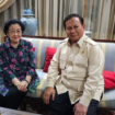 Presiden Prabowo Subianto bertemu dengan ketua umum PDI-P Megawati Soekarnoputri. Pertemuan bersifat pribadi ini dilaksanakan di rumah Mega, Jl. Teuku Umar, Jakarta. Senin 7 April 2025. Instagram@sufmi_dasco
