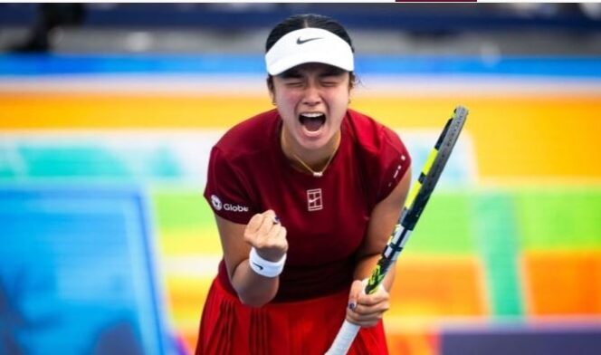 
					Alexandra saat di Miami Open 2025