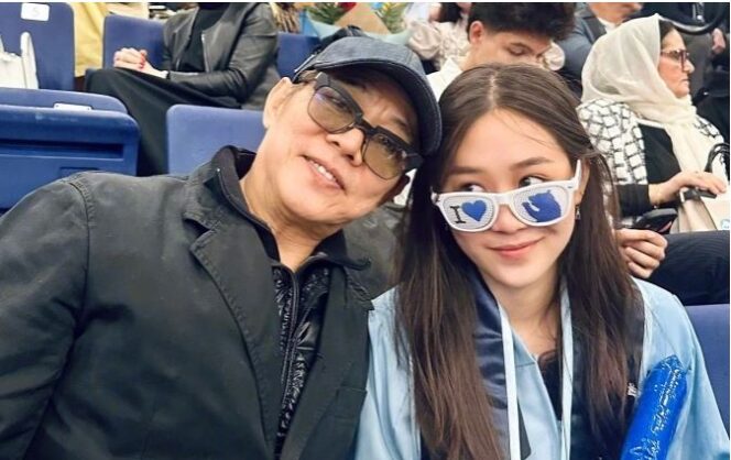 
					Jet Li dan putrinya Jada