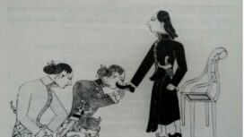 Patih Danurejo IV saat ditampar selop oleh Diponegoro