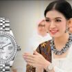 Selvi Ananda tampak memakai Rolex
