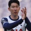 Kapten Spur`s Son Heung Min