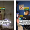 Pemkot Surabaya dan pemilik UD Sentosa Seal mirip Tom & Garry, dalam kasus penyegelan. Hal itu terjadi, karena memang risiko bagi pihak yang membuka segel hanya berupa sanksi administrasi saja. (Kiri) Video Handy Soenaryo disebut sebagai pemilik UD Sentosa membuka pintu usahanya yang sudah disegel. (Kanan) Petugas Satpol PP kota Surabaya menyelegl kembali pintu UD Sentosa Seal, setelah sebelumnya dibuka.
Tangkap layar video Instagram@Surabayakabarmetro