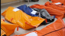 Jenazah korban ledakan saat pemusnahan munisi kedaluarsa di Desa Sagara, Kecamatan Cibalong, Kabupaten Garut, Jawa Barat, pada Senin (12/5/2025) sekitar pukul 09.30 WIB. Foto: Istimewa