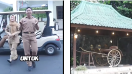 Pemkab Jombang punya program baru, pelajar bisa melakukan berwisata di seluruh kantor pemkab, sekaligus memanfaatkan pendopo tempat interkasi Bupati Warsubi dan wakil bupati Gus Yazid. Tangkap layar video Instagram@info_seputar_jombang
