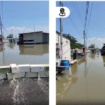 Banjir rob mulai melanda kawasan Kalanganyar, kecamatan Sedati, kabupaten Sidoarjo, Kamis 29 Mei 2025. Tangkap layar video Instagram@ini_surabaya