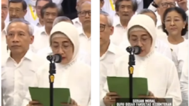 Prof. Dr. dr. Siti Setiati, SpPD-KGer, M.Epid, FINASIM, adalah Guru Besar di Fakultas Kedokteran Universitas Indonesia (FKUI)  membacakan seruan moral kepada Menteri Kesehatan Budi Sadikin, tetang kondisi pelayanan kesehatan dan pendidikan kedokteran saat ini. Instagram@ningrum8371