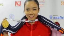 Mantan atlet wushu Lindsey Kwok