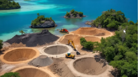 Betapa elok pemandangan pulau-pulau di Raja Ampat, bandingkan dengaqn langsung lokasi penambangan nikel ini. Sungguh menyayat hati. Instagram@save_rajamapat