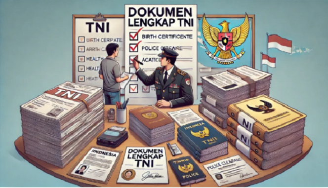
					TNI Angkatan Darat (TNI AD) pada tahun 2025 akan merekrut sebanyak 24.000 prajurit tamtama untuk mendukung pembentukan Batalyon Teritorial Pembangunan yang tersebar di seluruh Indonesia. Pendaftaran online dibuka mulai 20 Maret hingga 8 Juni 2025. Validasi dan daftar ulang berakhir pada 13 Juni 2025. Foto: jadiprajurittni.id