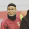 Striker andalan Tiongkok Zhang Yuning