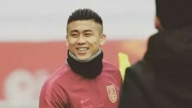 Striker andalan Tiongkok Zhang Yuning