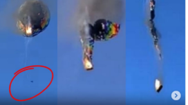 Persitiwa mengerikan terjadi di Brasil, saat sebuah balon terbakar di udara. Angkut 21 wisatawan, 8 orang tewas dan 13 lainnya alami luka-luka dan selamat. Instagram@ctd_insider 