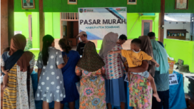 Dinas Persagangan dan Industri (Dagrin) kabupaten Jombang menggelar Pasar Murah Selasa, 24 Juni 2025 dilaksanakan di desa Jipurapa, kecamatan Plandaan Jombang. Foto: Dok/ Dinas Perdagangan dan Industri Jombang