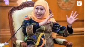 KPK telah menjadwal pemanggilan terhadap gubernur Jaqwa Timur, Khofifah Indar Parawansa, Jumat 20 Juni 2025 ini. Namun Khofifah absen, karena ada acara lain yang sudah direncanakan sebelumnya. Instagram@