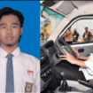 Seorang pemuda bernama Aufaa Luqmana Re A, 19, merupakan putra ketua MAKI, melakukan gugatan kepada perusahaan mobil Esemka PT Solo Manufaktur Kreasi, mantan  presiden dan wakil Jokowi dan Ma'ruf  Amin. Foto: Okezone.com