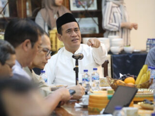 Menteri Pertanian (Mentan) Andi Amran Sulaiman menegaskan Indonesia harus swasembada gula komsumsi pada 2028. (Foto: Dok. Kementan RI)