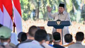 Presiden Prabowo menegaskan bahwa Indonesia sudah menuju ke kedaulatan pangan. (Foto: Istimewa)
