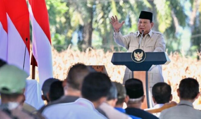 
					Presiden Prabowo menegaskan bahwa Indonesia sudah menuju ke kedaulatan pangan. (Foto: Istimewa)