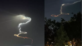 Inilah serangan Iran menggunakan rudal balistik bernama Sejjil, membahwa bahan peledak 1 ton, Rabu 18 Juni 20225. Foto: Palestine Chronicle