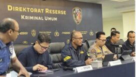 Jumpa pers kasus kematian diplomat Arya Daru di Polda Metro Jaya, Selasa (29/7/2025) IST