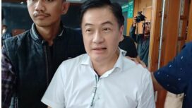 engusaha yang dikenal sebagai crazy rich Surabaya, Budi Said usai divonis 15 tahun penjara dalam kasus dugaan korupsi manipulasi pembelian emas PT Aneka Tambang (Antam) di Pengadilan Tipikor Jakarta Pusat,