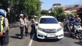 jajaran Polres Jombang saat Operasi Patuh Semeru 2025