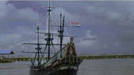 Ilustrasi kapal VOC