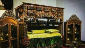 Tempat tidur raja-raja Sumenep, hanya boleh diintip