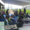 Suasana guyub rukun, penuh kearifan warga Gapotan Ngampungan, Bareng, Jombang , menyelenggarakan acara ritual Sedekah Wiwit Panen dan Tanam padi, Jumat, 18 Juli 2025. Foto: Dinas Pertanian Jombang