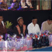 Ngaji Bareng serta penyerahan santunan kepada 70 warga dhuafa dan 23 yatim, merupakan puncak acara meriah selama tiga hari di dusun Gambang, Gudo, Jombang. Foto: Kredonews.com/ Ipong Dwicahyono