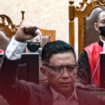 Majelis Hakim Tipikor Jakarta menjatuhkan hukuman 3, 5 tahun penjara kepada Hasto Kristiyanto, Sekjen PDI-P, , dalam kasus OTT Harus Masiku. Putusan dilaksanakan di Jakarta, 25 Juli 2025. Foto: Instagram@rmol