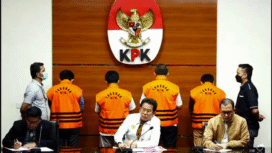 KPK dalam keterangan pers, di Gedung Merah Putih, Jakarta Selatan, Kamis 15 Desember 2022, malam mengungkapkan, Sahat Simandjuntak sudah menerima uang suap sekitar Rp5 miliar. Foto: tangkapan layar Youtube