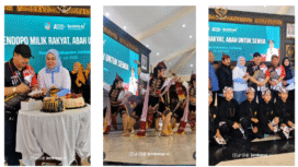 Suasana pendopo Pemkab Jombang, Sabtu 26 Juli 2025 ramai. Bupati  Jombang hadir bersama istri, demikian juga pejabat lainnya. Mereka  turut memeriahkan acara masal bersama rakyat dengan tema: Pendopo untuk Rakyat, Abah untuk Semua!. Foto: Instgaram@jombang_kab