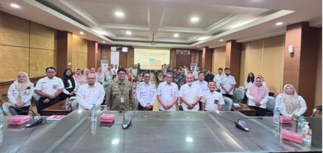 
					Dinas Pekerjaan Umum dan Penataan Ruang (PUPR) Kabupaten Jombang menyelenggarakan pelatihan peningkatan kompetensi bidang Jasa Konstruksi II, di Ruang Soero II, kantor pemkab, Rabu, 9 Juli 2025. Foto: jombangkab.go.id