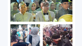 Terjadi insiden tiga orang meninggal, pada saat  berebut makan gratis  pada acara pesta pernikahan  putra Dedi Mulyadi, bernama Maulan Akbar Mulyadi dengan wakil bupati Garut, jawa Barat, Putri Karlina, Jumat 18 Juli 2025, di pendopo Pemkab Gartut, Jawa Barat. Foto: kolase/net