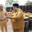 Bupati Jombang, Warsubi, Senin 28 Juli 2025, kelomnbosan turun langsung  ke kantor-kantor dinas di wilayah kerjanya, untuk memastikan setiap OPD bisa melaksanakan kinijernya secara baik untuk masyarakat. Foto: Diskominto Jombang