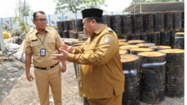 Bupati Jombang, Warsubi, Senin 28 Juli 2025, kelomnbosan turun langsung  ke kantor-kantor dinas di wilayah kerjanya, untuk memastikan setiap OPD bisa melaksanakan kinijernya secara baik untuk masyarakat. Foto: Diskominto Jombang
