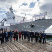 KRI Brawijaya-320 baru selesai dibuat oleh perusahaan Fincantieri berangkat dari Italia menuju Indonesia, sejak Selasa 29 Juli 2025.  akan berlayar selama satu bulan penuh dan diperkirakan akan sampai di perairan Indonesia pada awal September 2025.  Foto: Dok/TNI AL
.