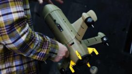 Ukraina telah menggunakan drone pencegat secara terbatas untuk menjatuhkan Shahed, tetapi dalam beberapa bulan terakhir telah gencar mengembangkan drone untuk melawan gelombang drone Rusia yang semakin meningkat. Wild Hornets/Telegram
© Wild Hornets/Telegram
