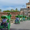 Uji coba Grab becak di Vietnam