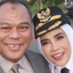 H Ramat Muhajirin dan Wabup Sidoarjo Hj Mimik Idayana