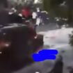 Detik detik rantis tabrak ojol 