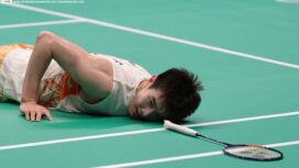 Li Shi Feng terjegal underdog (Badminton Asia)