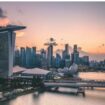 Pemandangan Marina Bay Singapura