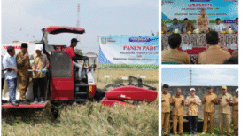 AFCO Group bekerja sama dengan Dispertan Jombang dalam pengembangan tanaman pangan, menggunakan teknologi  teknologi Mikroba Cair Organik (MCO) Selasa, 26 Agustus 2025. Foto: Diskominfo Pemkab Jombang
