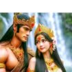 Ilustrasi AI Raden Panji dan Dewi Sekartaji (Selingkarwilis)